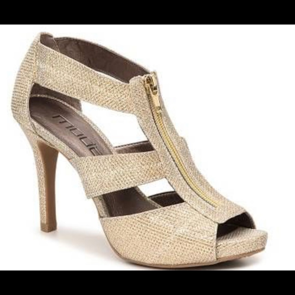 Moda Gold Heels